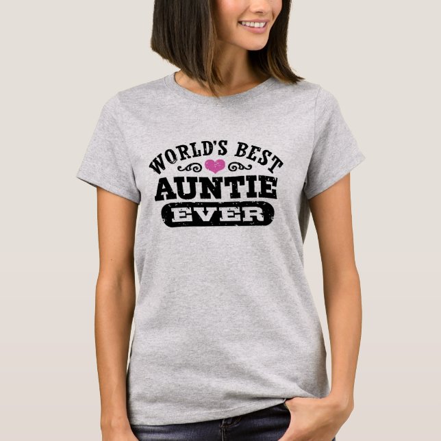 T-shirt Meilleure jeune fille au monde (Devant)