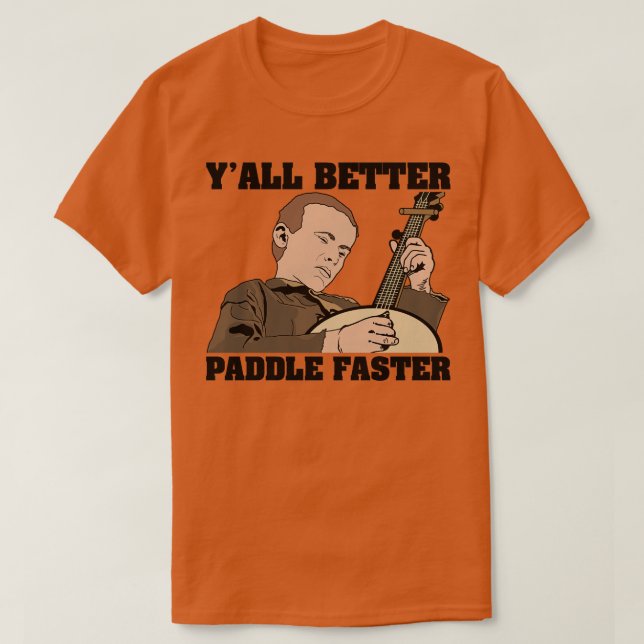 T-shirt Meilleure livraison Paddle plus rapidement (Design devant)