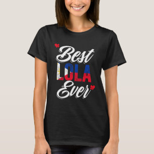T-shirt Meilleure Lola Jamais Incroyable Amour Pinoy Pour