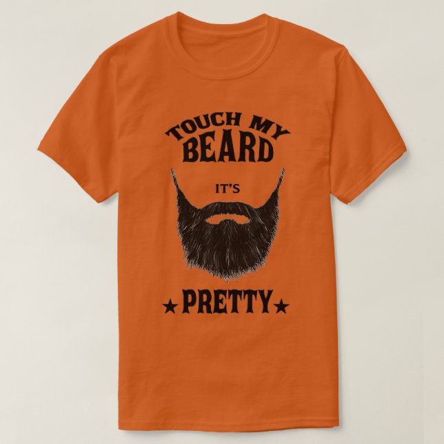 T-shirt meilleure longue barbe 16 (Design devant)