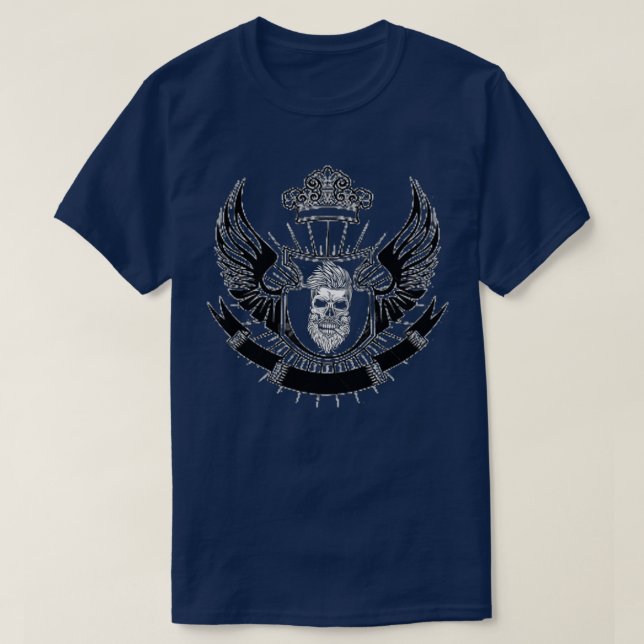 T-shirt meilleure longue barbe 35 (Design devant)