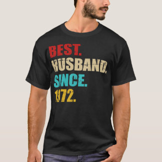 T-shirt Meilleure maison depuis 1972 pour 50ème anniversai
