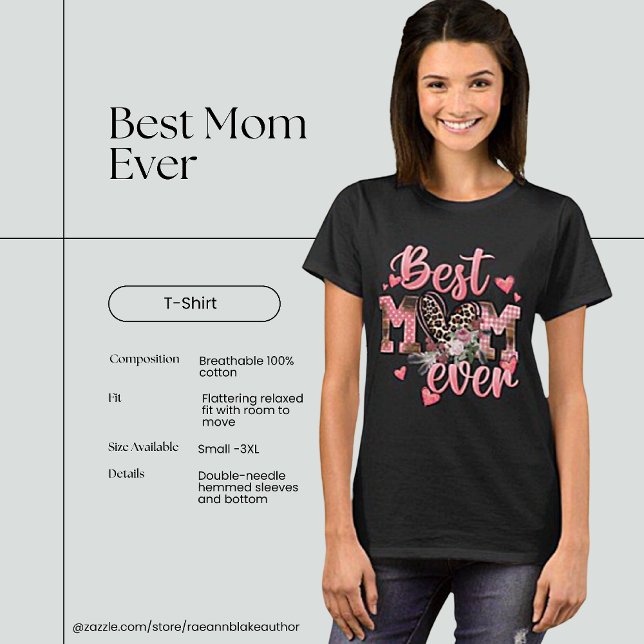 T-shirt « Meilleure Maman » (Créateur téléchargé)