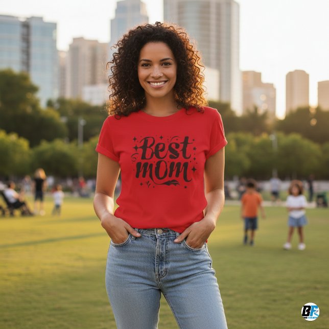 T-shirt Meilleure maman (Créateur téléchargé)