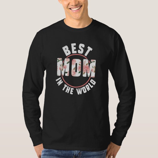 T-shirt Meilleure Maman Au Monde (Devant)
