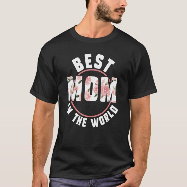 T-shirt Meilleure Maman Au Monde (Devant)