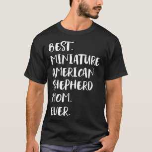 T-shirt Meilleure maman berger américaine miniature jamais