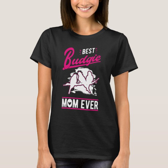 T-shirt Meilleure maman Budgie (Devant)