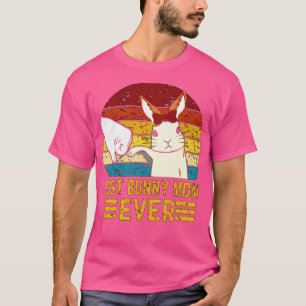 T-shirt Meilleure maman Bunny jamais