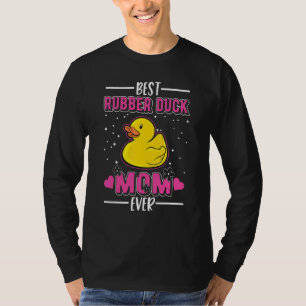 T-shirt Meilleure maman canard en caoutchouc