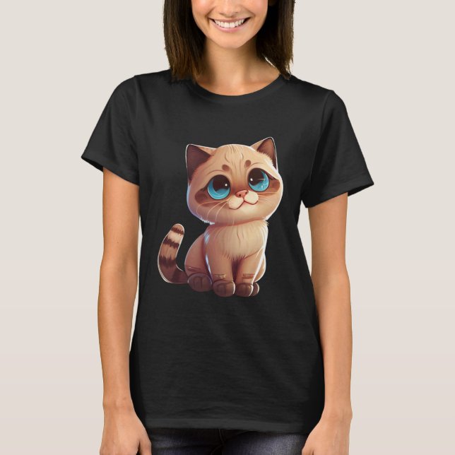 T-shirt Meilleure maman chat et papa chat  3 (Devant)