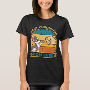 T-shirt Meilleure maman Chihuahua