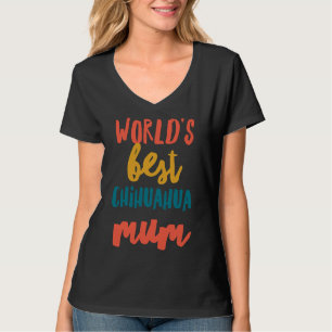 T-shirt Meilleure maman chihuahua