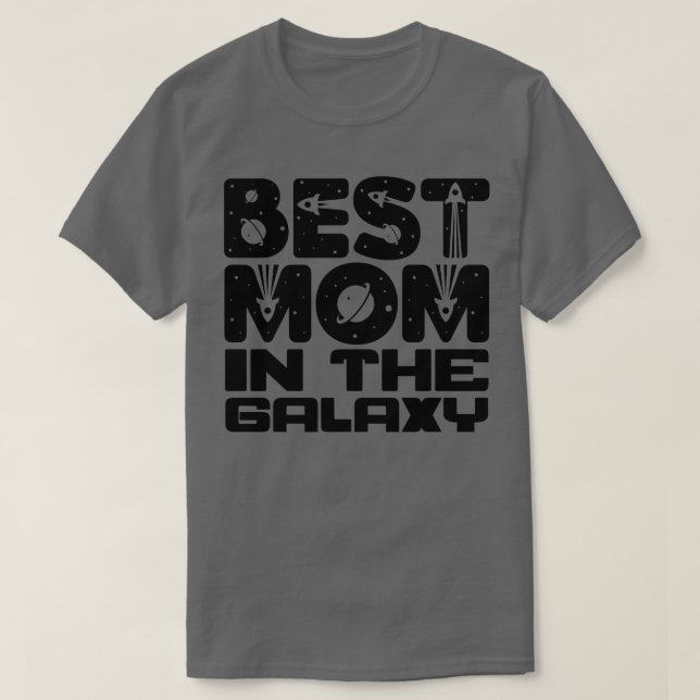 T-shirt Meilleure Maman Dans La Galaxie 2 (Design devant)