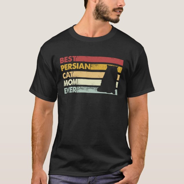 T-shirt Meilleure Maman de Chat de Tous les Temps  Mère Ch (Devant)