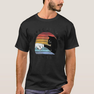T-shirt Meilleure maman de chat jamais  Maman de chat rétr