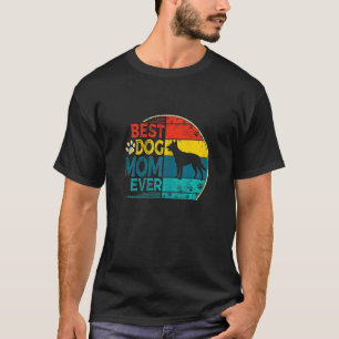 T-shirt Meilleure maman de chien de bétail australien vint