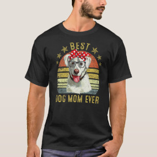 T-shirt Meilleure maman de chien jamais Labrador Retriever