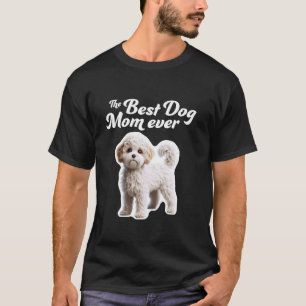 T-shirt Meilleure maman de chien Maltipoo
