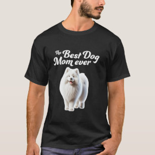 T-shirt Meilleure maman de chien - Samoyède