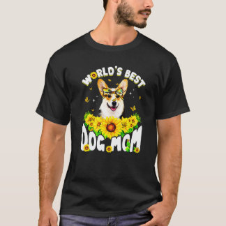 T-shirt Meilleure maman de corgi du monde Fête des mères 1