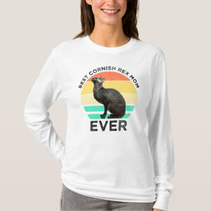 T-shirt Meilleure Maman de Cornish Rex de tous les temps