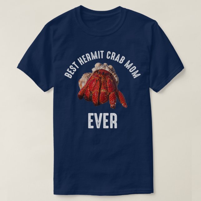 T-shirt Meilleure maman de crabe hermite 5 (Design devant)