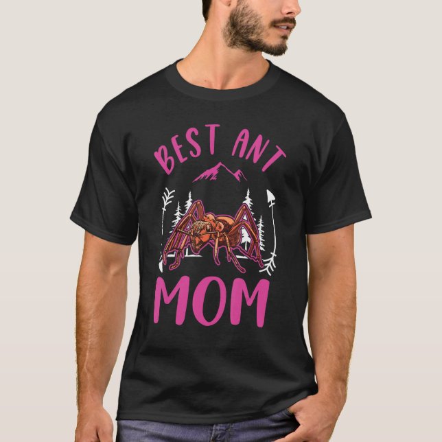T-shirt Meilleure maman de la fourmi (Devant)