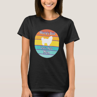 T-shirt Meilleure maman de Lhasa Apso au monde