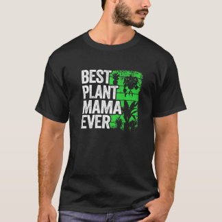 T-shirt Meilleure Maman de Plantes de Tous les Temps Paysa