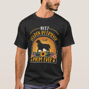 T-shirt Meilleure Maman de Retriever doré Ever