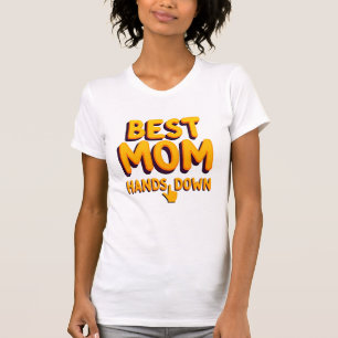 T-shirt Meilleure Maman de Tous les Temps en Typographie