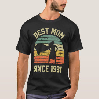T-shirt Meilleure Maman depuis 1981 Maman Maman Maman Cade