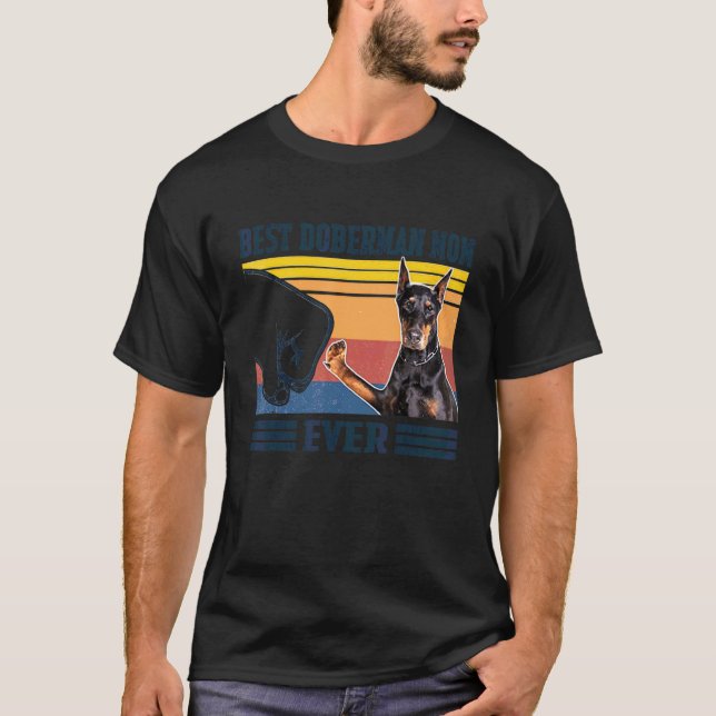 T-shirt Meilleure maman Doberman de tous les temps  Maman  (Devant)