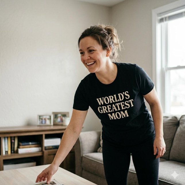 T-shirt Meilleure Maman du Monde (Créateur téléchargé)