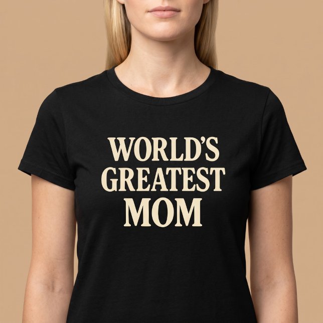 T-shirt Meilleure Maman du Monde (Créateur téléchargé)