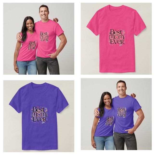 T-shirt Meilleure Maman du Monde (best mom ever t shirts)