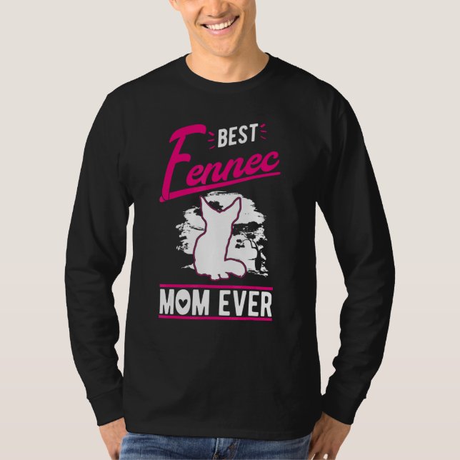 T-shirt Meilleure maman fennec de tous les temps (Devant)