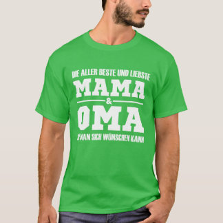 T-shirt Meilleure maman grand-mère femmes amie de la Fête