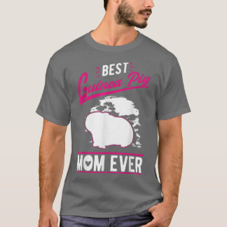 T-shirt Meilleure maman guinéenne de porc