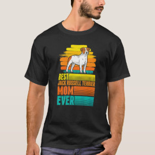 T-shirt Meilleure maman Jack Russell Terrier de tous les t