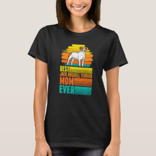 T-shirt Meilleure maman Jack Russell Terrier de tous les t