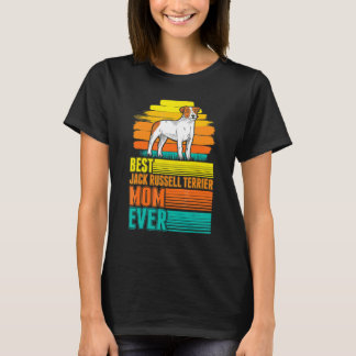 T-shirt Meilleure Maman Jack Russell Terrier Pour Toujours