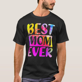 T-shirt Meilleure maman jamais Colorwater Happy Motheru201