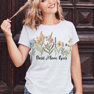 T-shirt Meilleure maman jamais Fête des mères