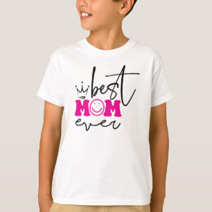 T-shirt Meilleure maman jamais la fête des mères Design-63
