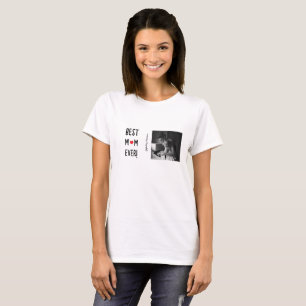 T-shirt Meilleure maman jamais nom personnalisable
