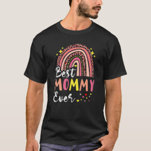 T-shirt Meilleure Maman Jamais Pink Leopard Maman Drôle Mè