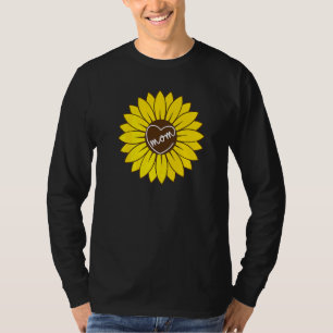 T-shirt Meilleure maman jamais tournesol jumeler famille m
