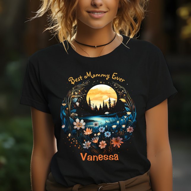 T-shirt Meilleure maman jamais Whimsigoth Nature Fairy Fle (Créateur téléchargé)